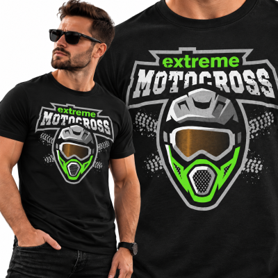 KOSZULKA ŚMIESZNA EXTREME MOTOCROSS